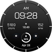 Key WF19 Digital Watch Face