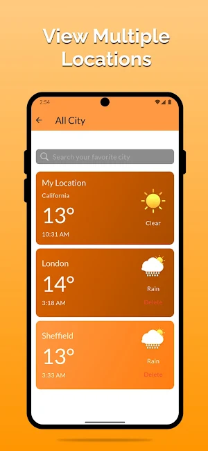 ForecastFlow – Weather Updates Screenshot 0