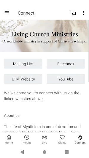 LCM - Living Church Ministries Screenshot 2
