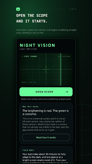 Night vision camera Screenshot 2