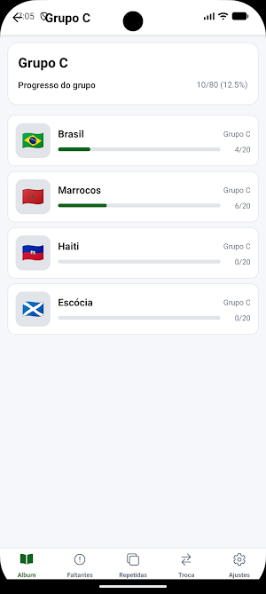 Álbum Copa 2026 - Figurinhas Screenshot 1