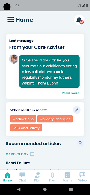 eFamilyCare by Northwell Screenshot 1