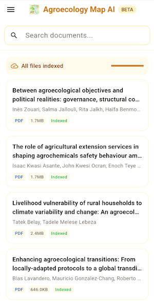 Agroecology Map AI Screenshot 1