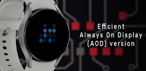 Binary Clock Elegant WatchFace Screenshot 1