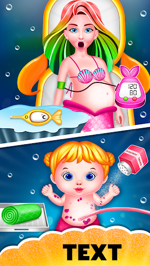 Ocean Mermaid Mommy Screenshot 0