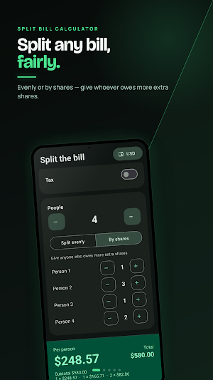 Split Bill Calculator Screenshot 0