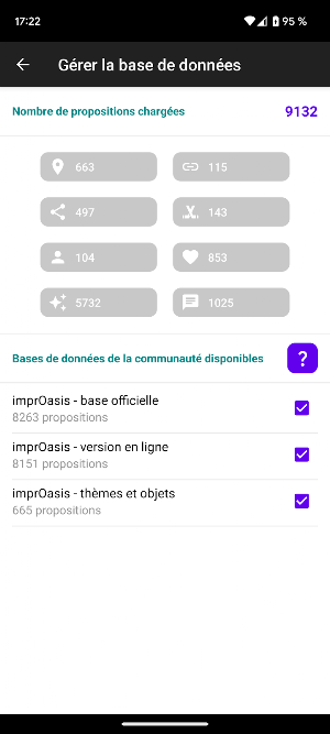 imprOasis - Impro Générateur Screenshot 2