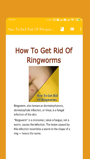 How To Get Rid Of Ringworms Screenshot 1