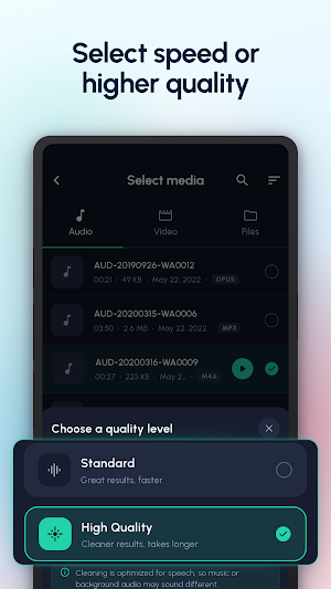 Denoiser: Audio Noise Remover Screenshot 2