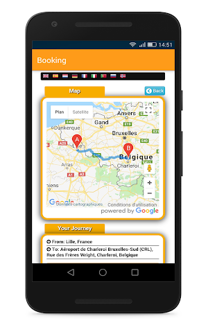 NavetteExpress : Airport shutt Screenshot 2