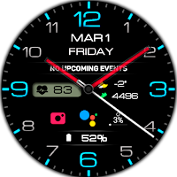 WIN Classic Black Watch Face