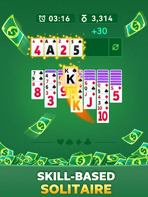 Solitaire Win Cash Screenshot 0