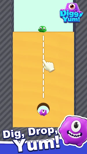 Diggy Yum HomeScreen Screenshot 0