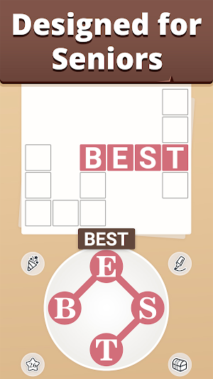 Vita Crossword for Seniors Screenshot 0
