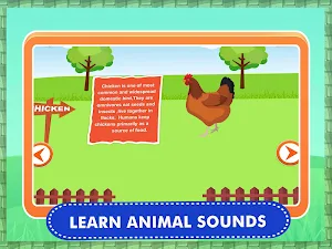 Farm Animals Sounds Quiz Apps - Animal Noises Game Screenshot 1