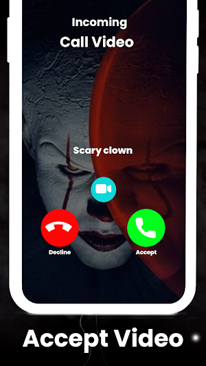 Scary clown Game Call Screenshot 0