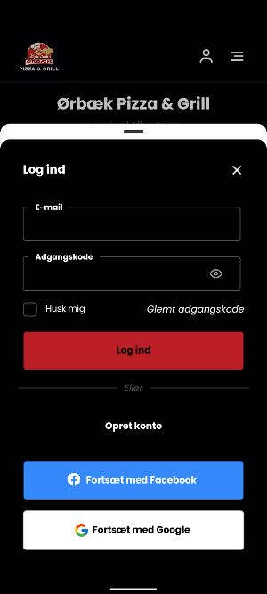 Ørbæk Pizza & Grill Screenshot 1