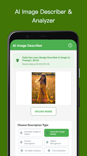 AI Image Describer: GPT 2 Screenshot 1
