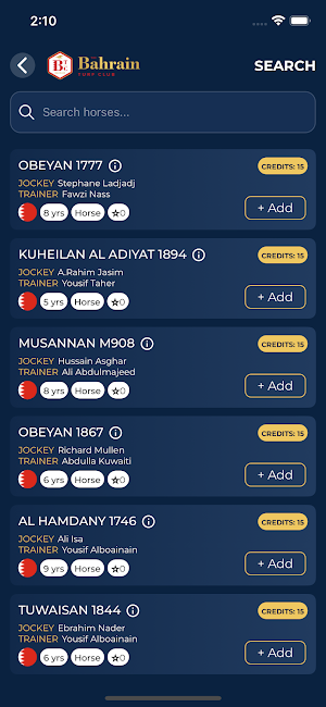 BTC Fantasy Horse Racing Screenshot 3