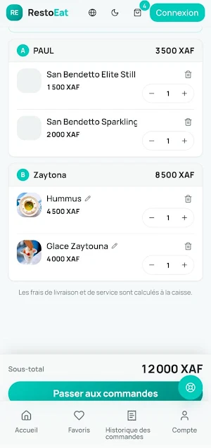RestoEat Screenshot 1