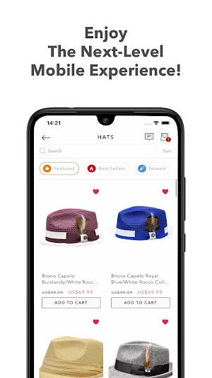 Avanti Milano Menswear Screenshot 1