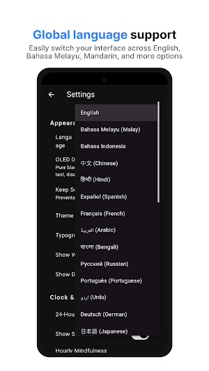 Flip Clock & Tomato Time Focus Screenshot 1