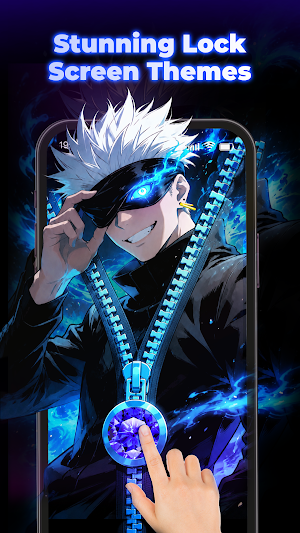 Zipper Lock Screen Wallpapers Screenshot 0