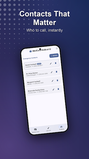 Vitalfold: Medical ID Card Screenshot 3