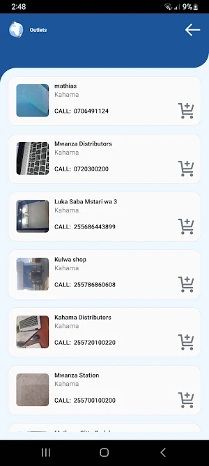 Sales Force Automation Screenshot 1