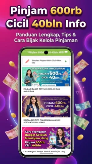 Pinjam 600rb Cicil 40bln Info Screenshot 1