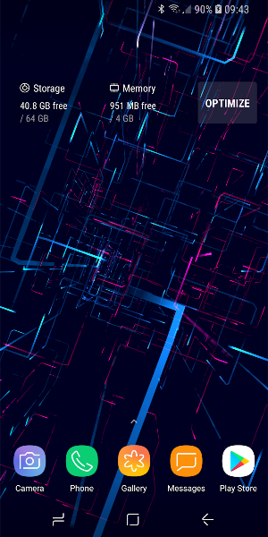 NEOLINE LiveWallpaper FREE Screenshot 1
