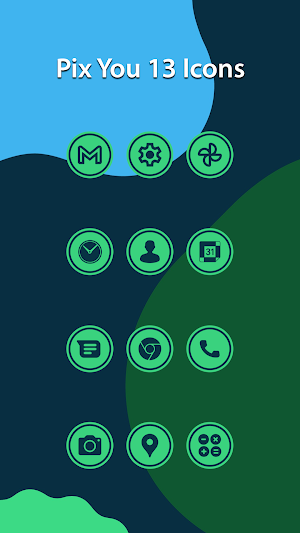 Pix You 13 Light Icons Screenshot 0