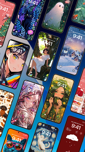 Smart Lock Screen OS 18 Screenshot 0