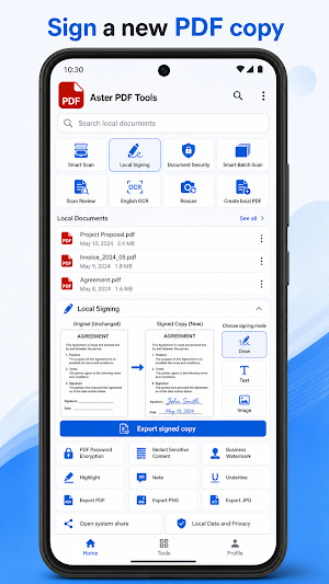 Aster PDF Tools Screenshot 2