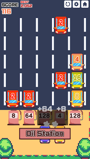2048 Oil Tycoon: Parking Jam Screenshot 2