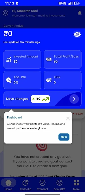 PROFUNDZ FINSMART Screenshot 2