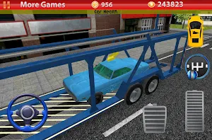Cargo Truck 3D Simulator 2015 Screenshot 1