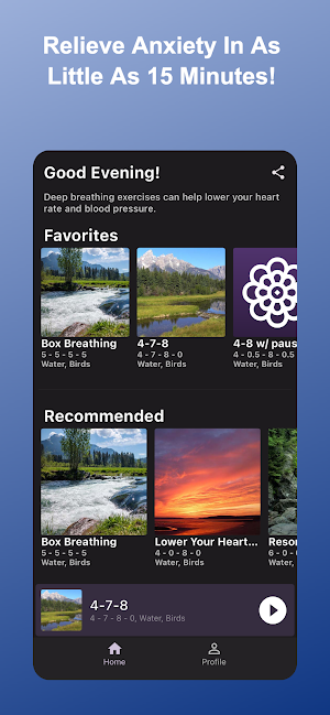 Pocket Breath Coach Screenshot 0