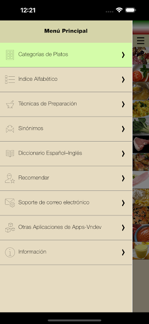 Cocina Italiana Screenshot 0