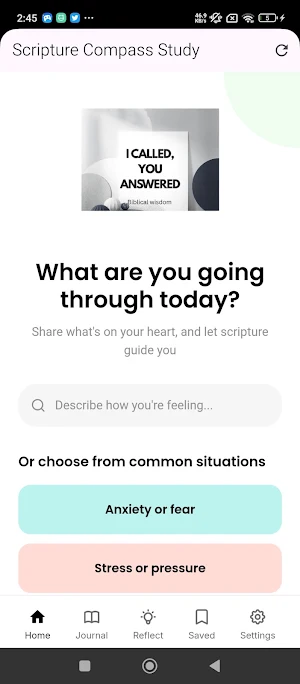 Scripture Compass Study Screenshot 0