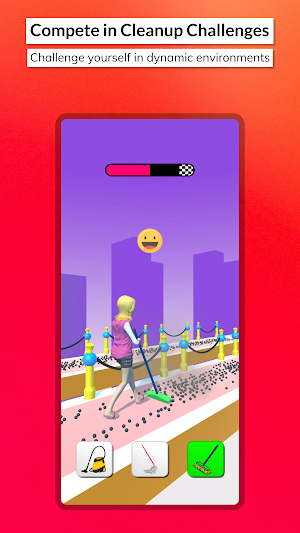 Clean Walk Race 3D Screenshot 3