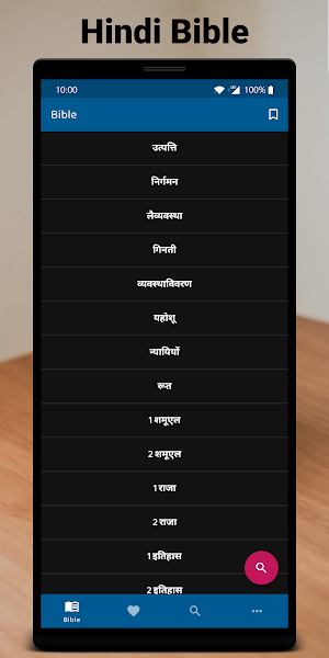 पवित्र बाइबिल - Hindi Bible Offline Free Download Screenshot 0