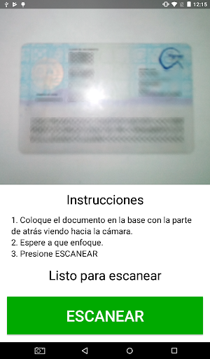 ID Reader Screenshot 0