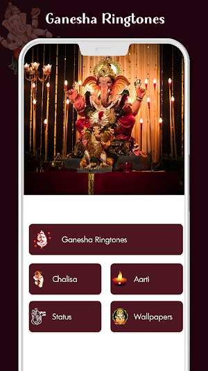Ganesha Ringtones & Status Screenshot 0