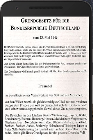 Verfassung Deutschlands Screenshot 3
