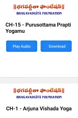 Bhagavadgita Foundation Screenshot 2