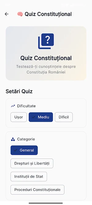Constituţia României Screenshot 3