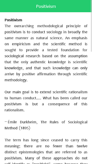 Sociology Basic Screenshot 3