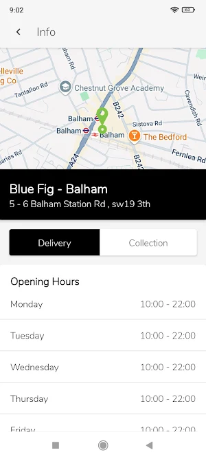 Blue Fig - Balham Screenshot 1