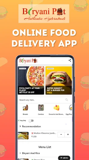 Biryani Pot - Order Food Online Screenshot 0
